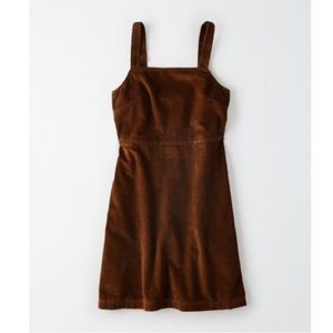 Corduroy mini dress